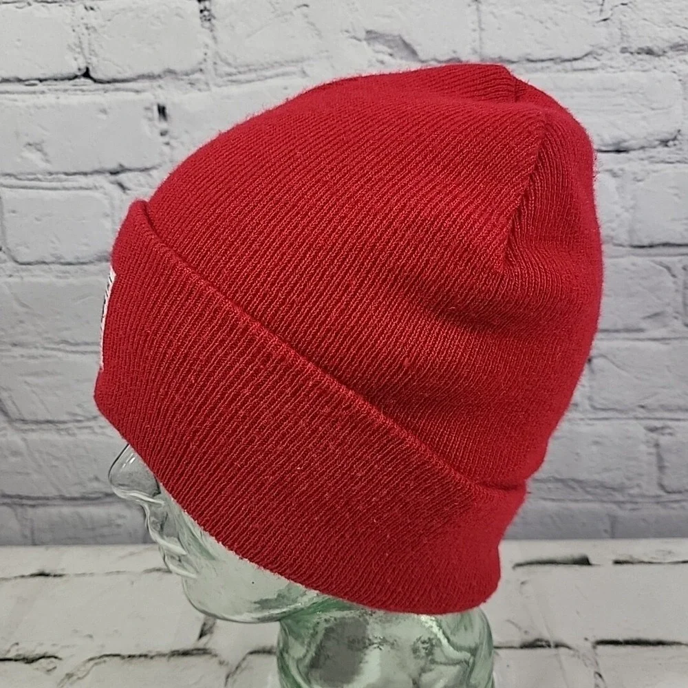 Neff Hat Unisex Red Beanie‎ Stretch Knit Roll-Up Warm Winter Ski Cap